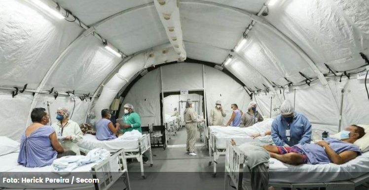 Enfermaria do Hospital de Campanha montada em Manaus pode seguir para auxiliar nos atendimentos a Covid-19 em Rondônia - News Rondônia