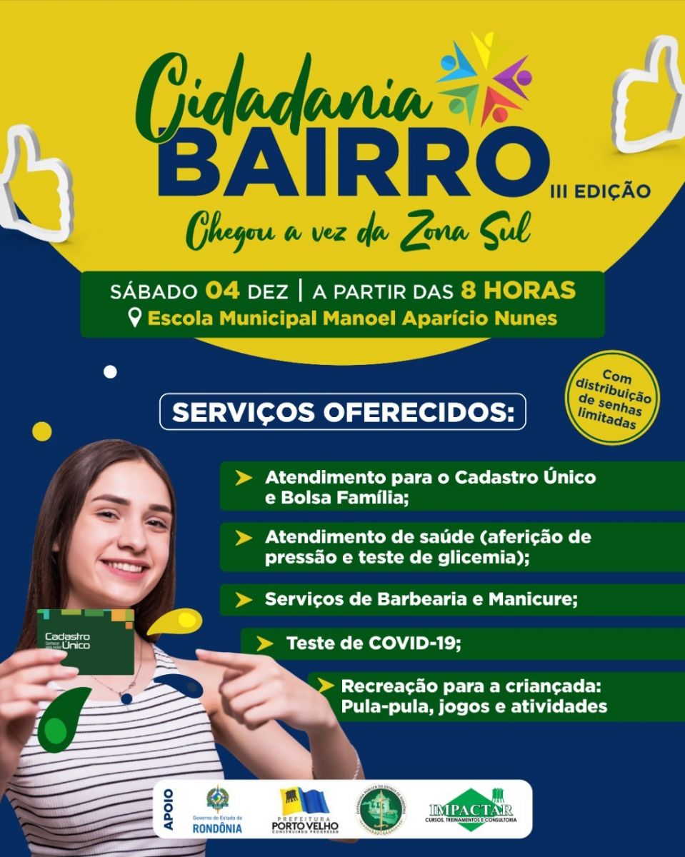 III Edição Cidadania no Bairro - Zona Sul de Porto Velho - News Rondônia