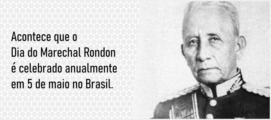 Lenha na fogueira: Dia de Rondon - News Rondônia