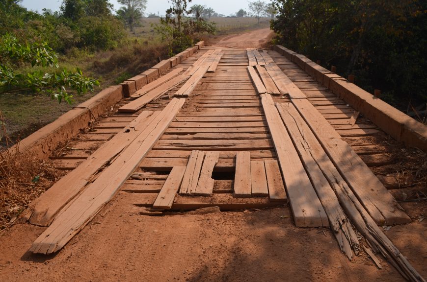 TRAFEGABILIDADE - Ponte do rio Corgão é interditada para reforma na RO-484, em Santa Luzia do Oeste - News Rondônia