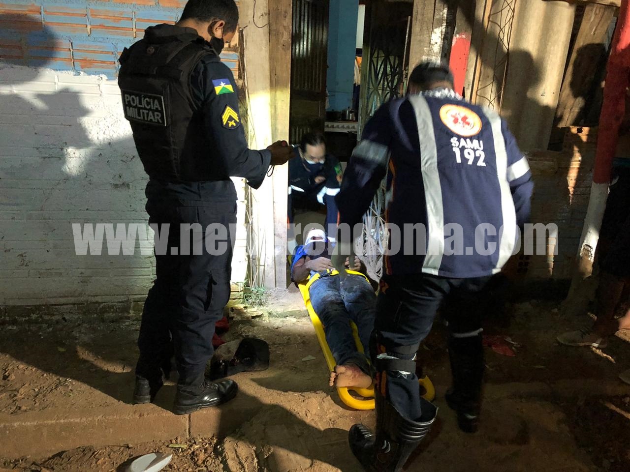 [VÍDEO] Monitorado por tornozeleira eletrônica é atacado a golpes de facão no bairro Jardim Santana - News Rondônia