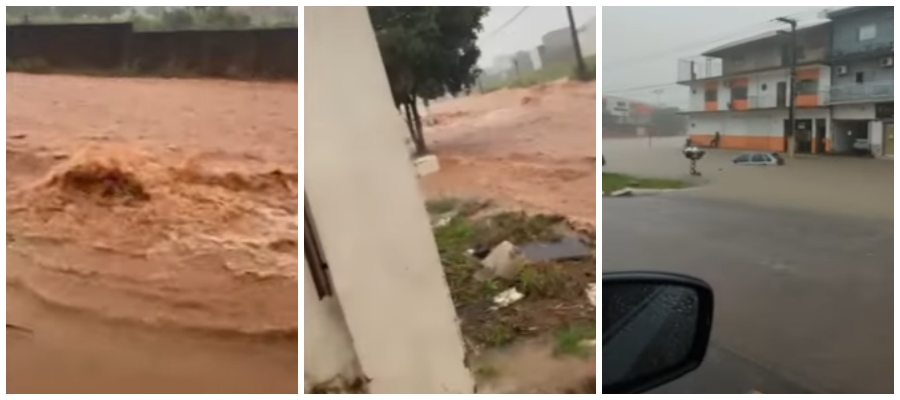 Chuva forte causa transtorno em Cacoal - News Rondônia