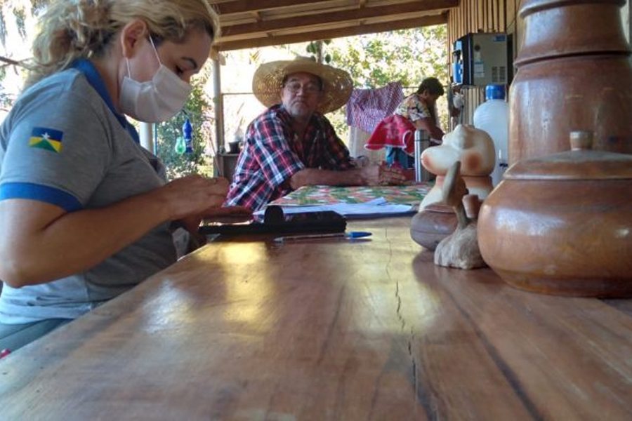 Técnicos da Idaron visitam produtores de bovinos e bubalinos para levantamento de medidas de segurança contra aftosa - News Rondônia