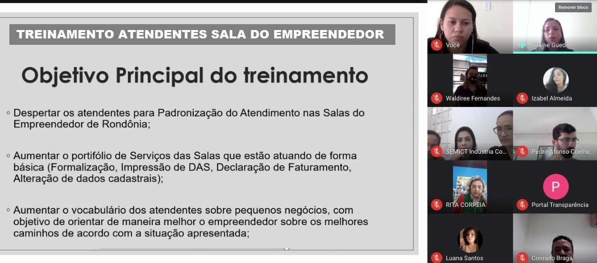 Sebrae em Rondônia realiza curso de capacitação para atendentes das Salas do Empreendedor - News Rondônia