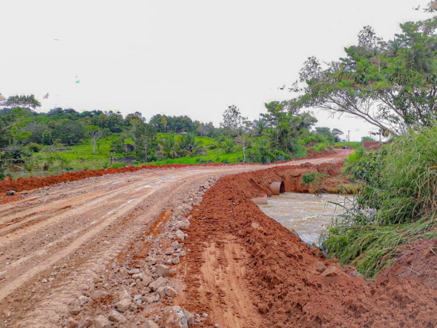DER executa serviços para garantir passagem sobre o rio Ubirajara na RO-463 - News Rondônia