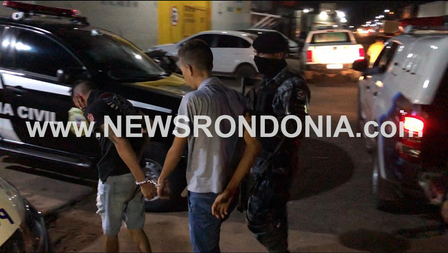 Polícia prende suspeitos com arma e droga após vários roubos na zona leste de Porto Velho - News Rondônia