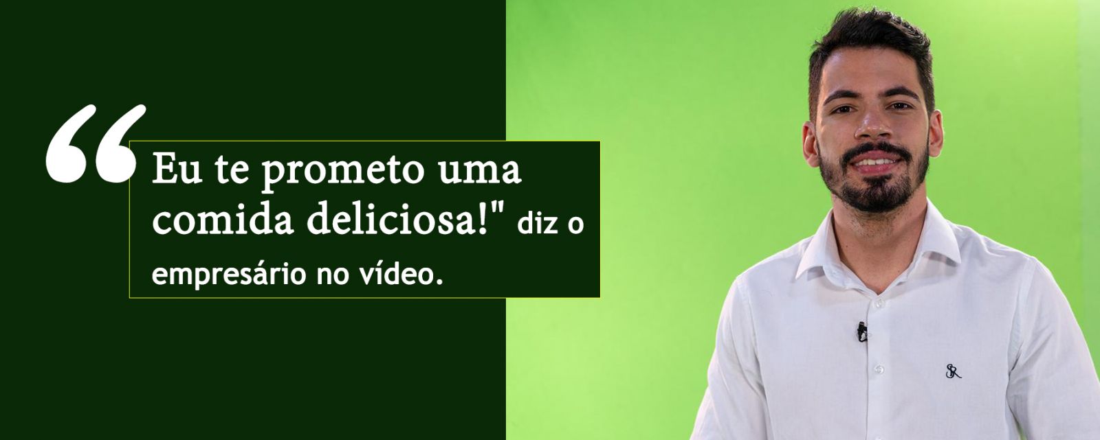Empresário viraliza ao candidatar seus pratos na política - News Rondônia
