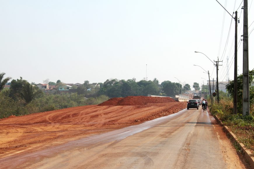 INFRAESTRUTURA - Em Ji-Paraná, construção de cabeceiras da ponte sobre o rio Urupá estão sendo finalizadas - News Rondônia