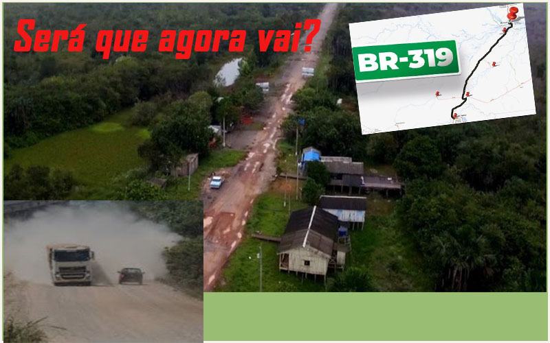 ATÉ QUE ENFIM! MINISTÉRIO PÚBLICO SE ALIA A AUTORIDADES E EMPRESÁRIOS QUE QUEREM O ASFALTAMENTO DA BR 319 - News Rondônia