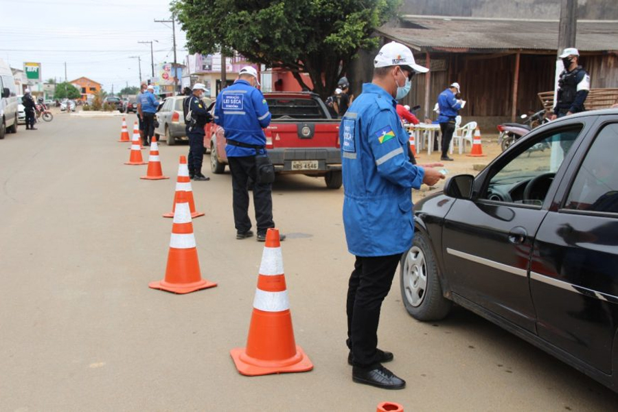 Detran e Polícia Militar realizam fiscalização de trânsito conjunta nos municípios de Machadinho dOeste e Vale do Anari - News Rondônia
