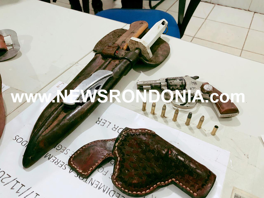 Homem é preso portando revólver durante abordagem de rotina na zona rural - News Rondônia