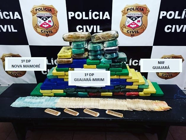 OPERAÇÃO TURING  Polícia civil de guajará-mirim, nova mamoré e niif apreendem grande quantidade de cocaína - News Rondônia