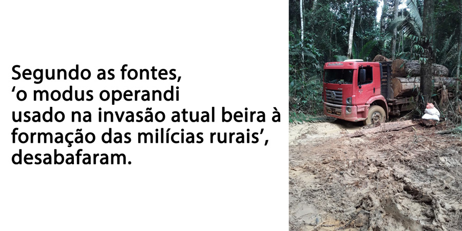 Falsos Sem Terra controlam Resex Jacunda X Paf Jequitibá no Distrito de Vila Nova Samuel, sem espreita de autoridades - News Rondônia
