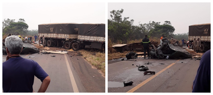 BR-364: Caminhoneiro de Vilhena morre em colisão de caminhões - News Rondônia