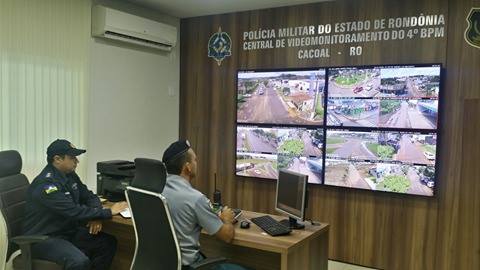 VIDEOMONITORAMENTO AVANÇA E REGISTRA REDUÇÃO DE CRIMINALIDADE NOS LOCAIS MONITORADOS EM RONDÔNIA - News Rondônia