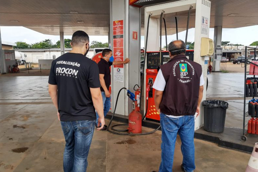 Procon verifica cumprimento de medidas sanitárias em comércios e fiscaliza postos de combustíveis em sete municípios - News Rondônia