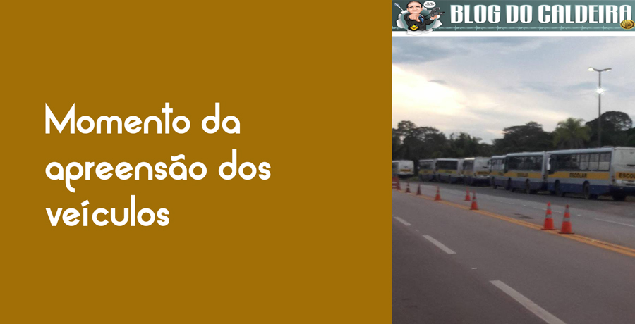 EXCLUSIVO - PRF APREENDE 'NOVA FROTA' DE ÔNIBUS ESCOLAR RURAL DE EMPRESA DO ACRE CONTRATADA PELA PREFEITURA - News Rondônia