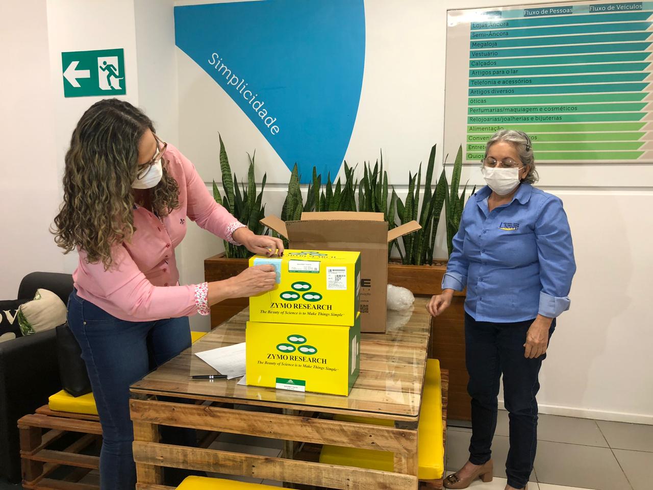 Porto Velho Shopping doa 400 kits de exame de Covid-19 para LACEN - News Rondônia