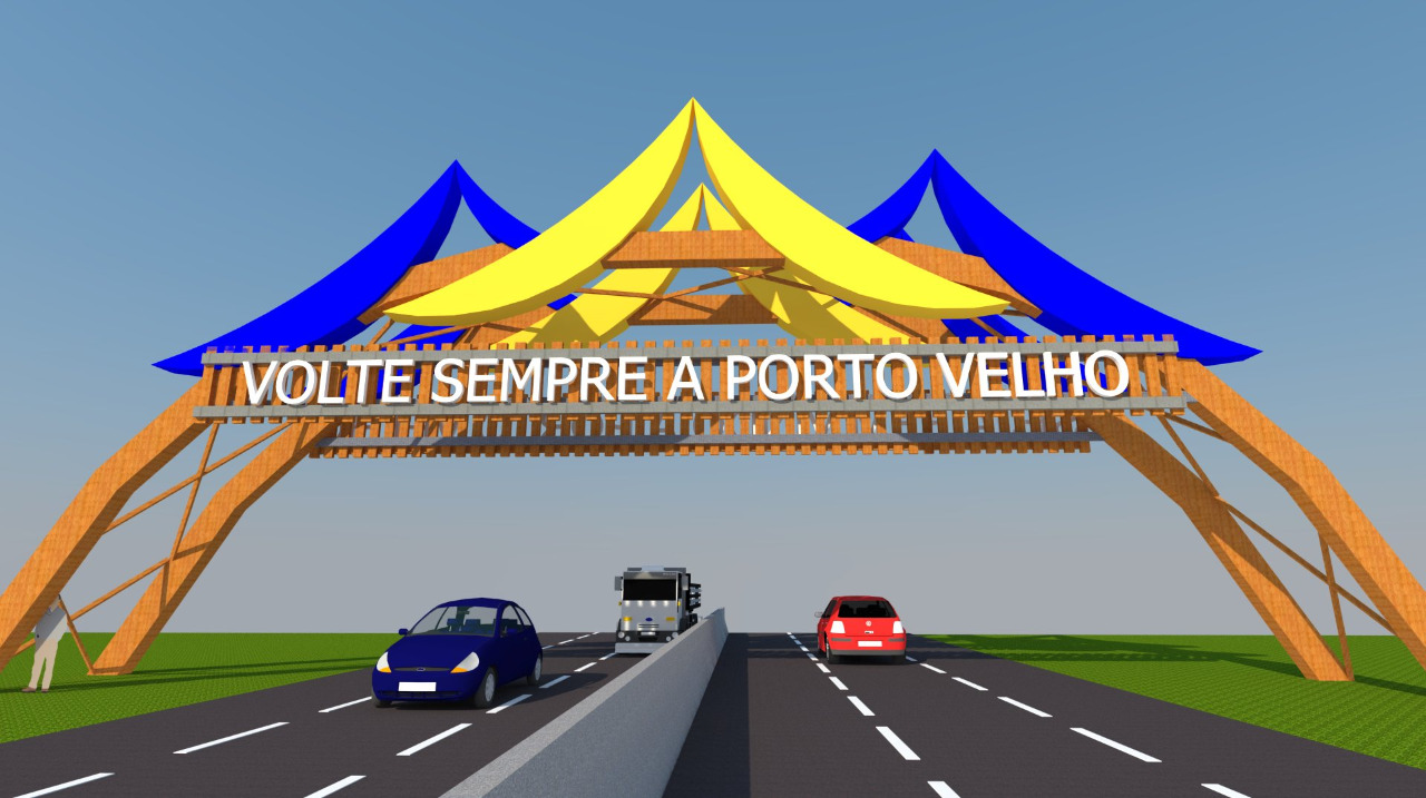 Construção de pórticos nas entradas de Porto Velho será iniciada nos próximos dias - News Rondônia