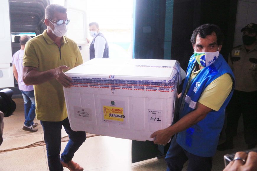 IMUNIZANTE - Governo de Rondônia recebe o 5º lote de vacinas contra a Covid-19 para dar sequência à imunização - News Rondônia