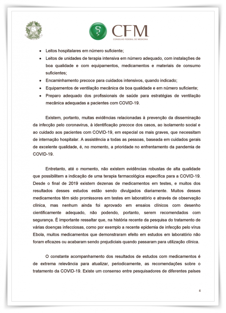 CREMERO emite nota sobre Tratamento de pacientes portadores de COVID-19 com cloroquina e hidroxicloroquina - News Rondônia