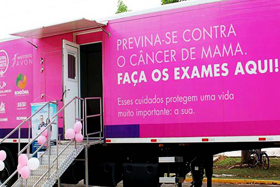 Carreta do Hospital de Amor realiza exames preventivos na UBS Hamilton Gondim - News Rondônia