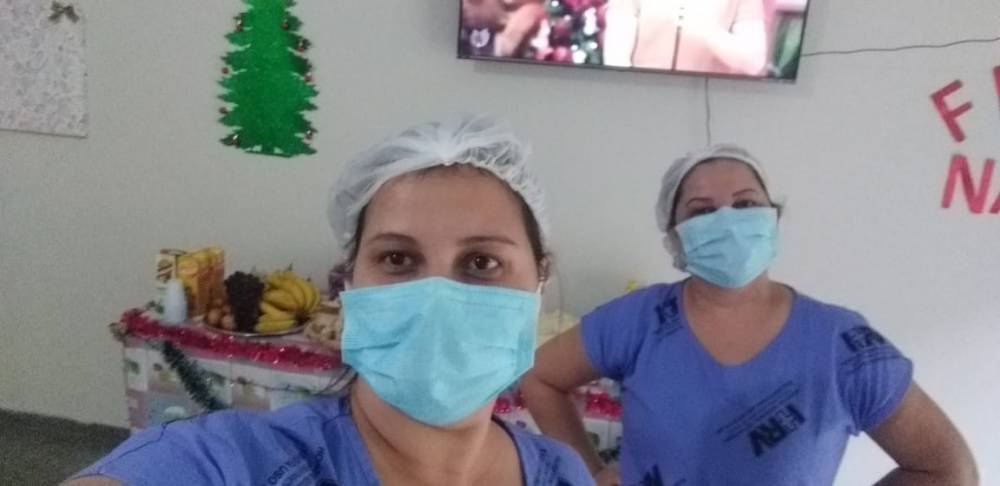 VÍDEOS: Em confraternização de natal na Ala Covid, pacientes se emocionam e profissionais são chamados de 'anjos' - News Rondônia