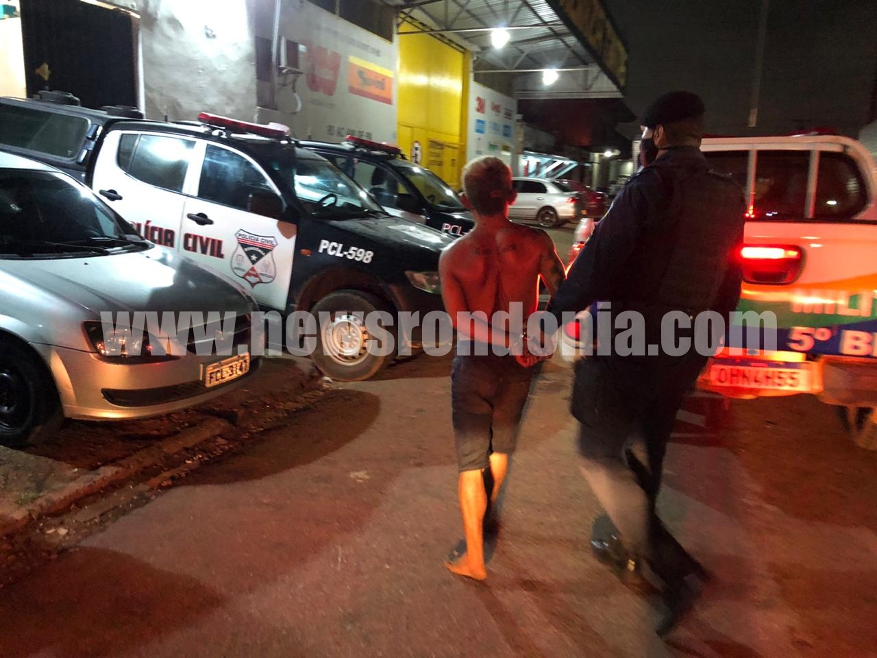 Cabo da PM sofre tentativa de latrocínio e troca tiros com assaltantes na capital - News Rondônia