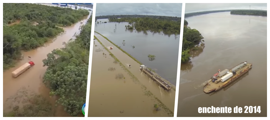 Rio Madeira: 'transbordamento pode inundar a BR-364 e isolar o Acre', alerta Defesa Civil Nacional - News Rondônia