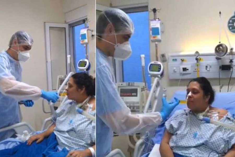 Enfermeiro realiza desejo de paciente na UTI e a reação dela emociona [video] - News Rondônia
