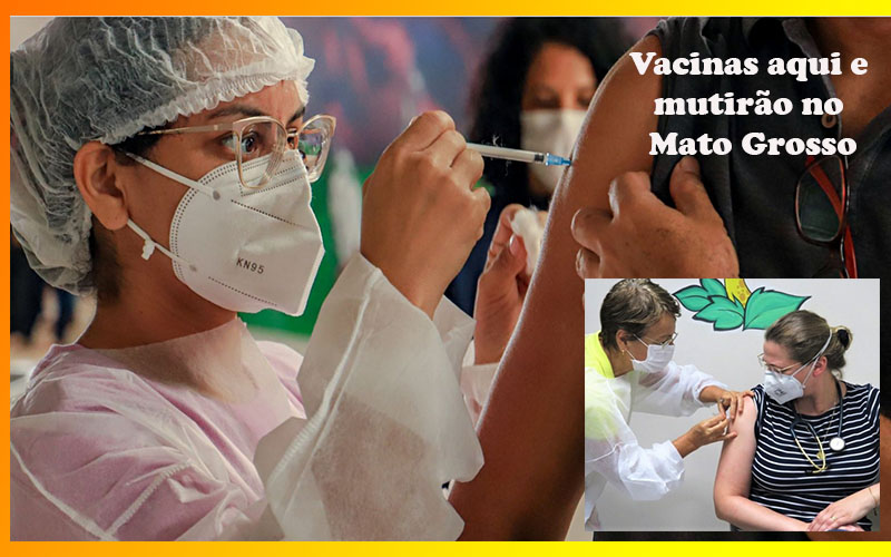 Mutirão no Mato Grosso e em cidades rondonienses que têm 100 por cento de vacinação: exemplos de eficiència - News Rondônia