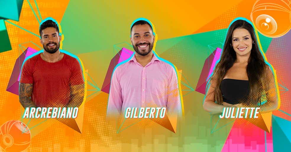 Com bate e volta, Arcrebiano, Gilberto e Juliette estão no paredão do BBB - News Rondônia
