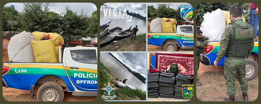 Mais uma ação do BPFRON faz apreensão de mercadorias na fronteira de Brasil e Bolívia - News Rondônia