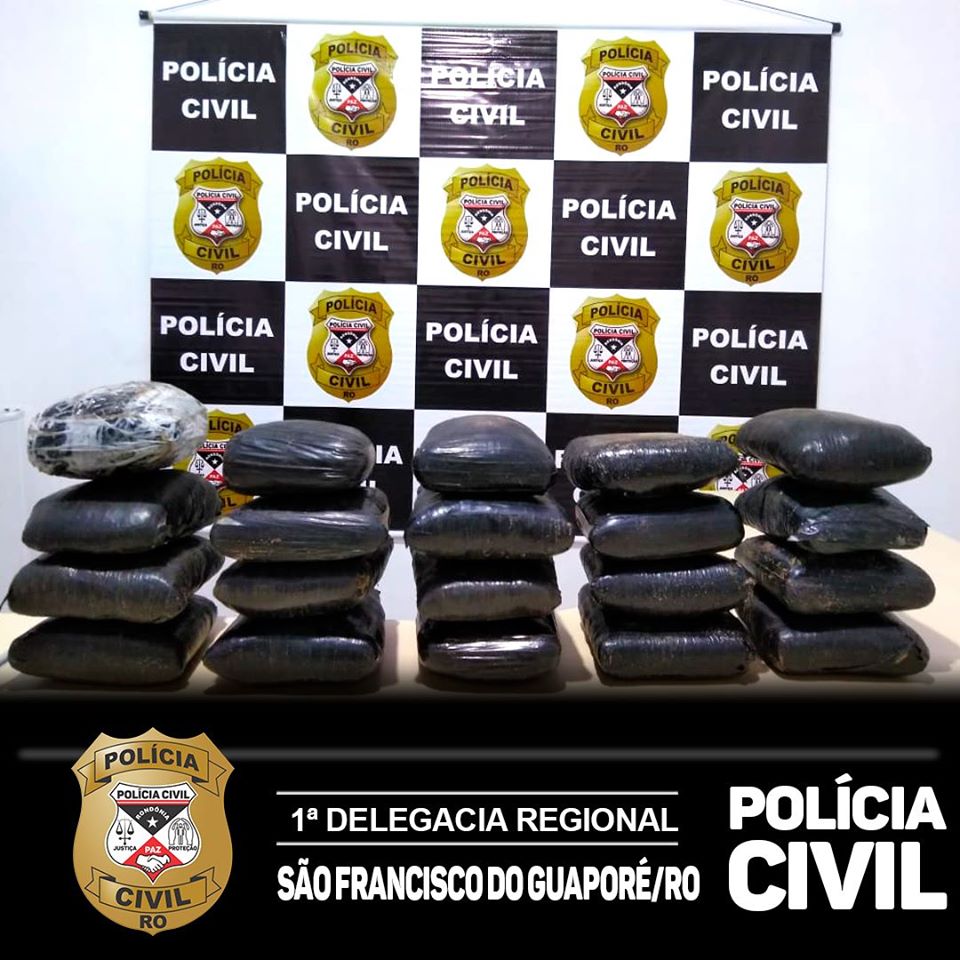 Sevic de São Francisco prende elemento com 22 kg de cocaína - News Rondônia