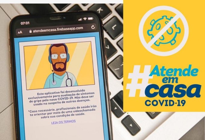 Uso do aplicativo 'Atende em Casa  Covid-19' é incentivado pela Prefeitura - News Rondônia
