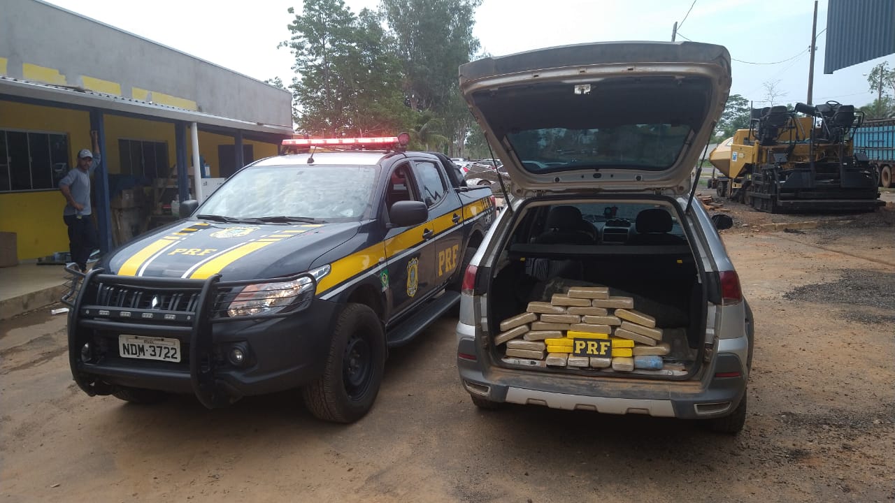 Em Ji-Paraná/RO, PRF intercepta carregamento de 29 quilos de cocaína - News Rondônia