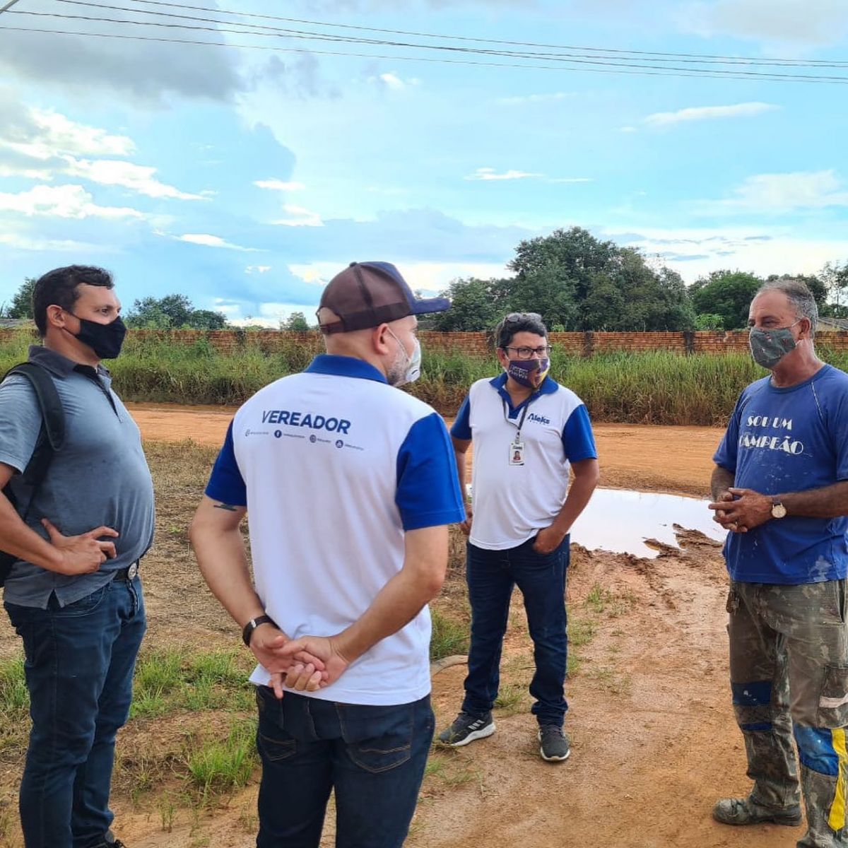 Vereador Aleks Palitot visita bairros da zona leste para solicitar providências - News Rondônia