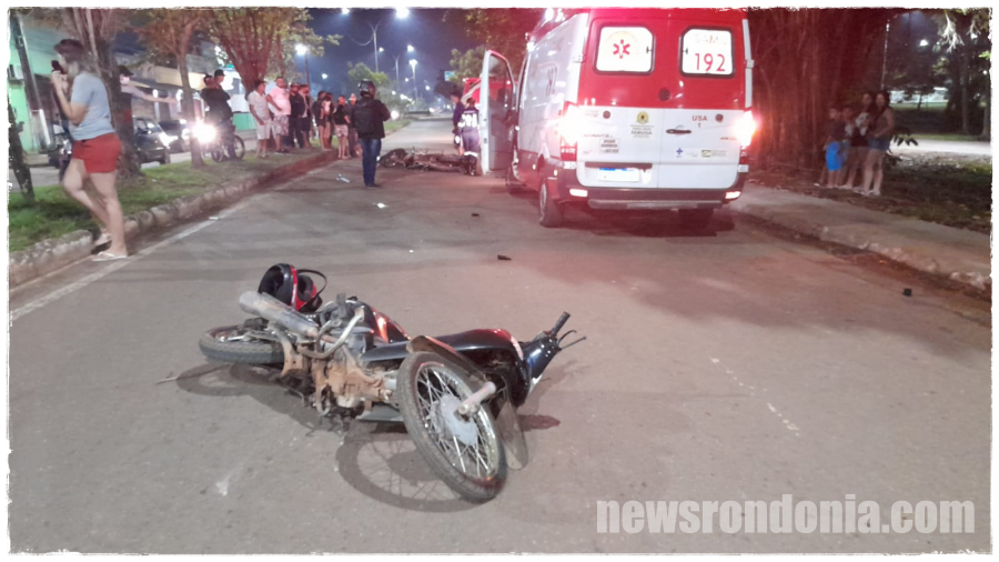 Motociclista morre em grave acidente na Avenida Guaporé - News Rondônia