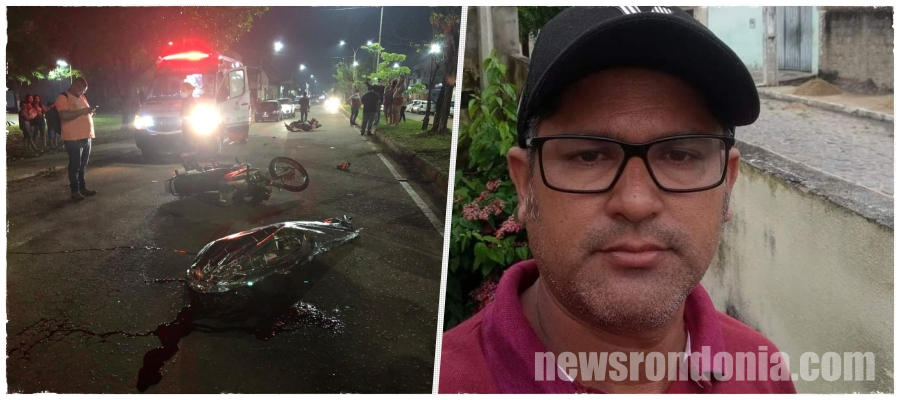 Motociclista morre em grave acidente na Avenida Guaporé - News Rondônia