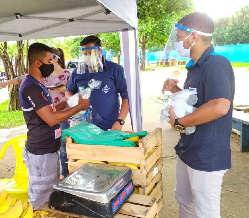 Produtores da região Central de Rondônia recebem doação de kit para prevenção da Covid-19 - News Rondônia