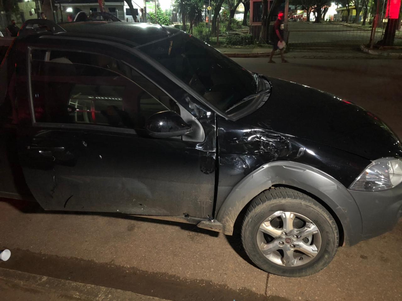 Motorista embriagada na contra mão da avenida Carlos Gomes atinge motoboy, foge e acaba sendo presa - News Rondônia