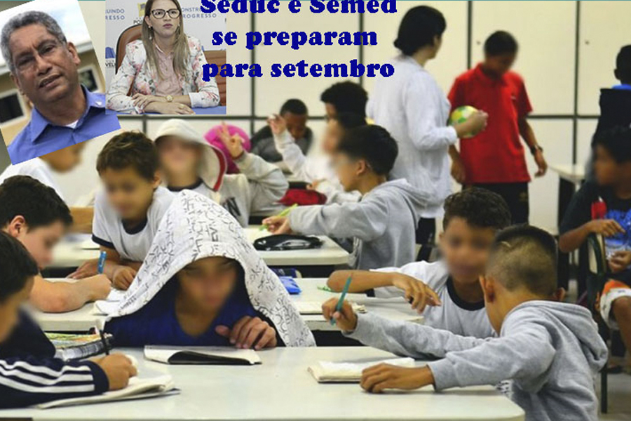 Estado e capital preveem volta às aulas presenciais de 244 mil alunos só a partir de setembro - News Rondônia