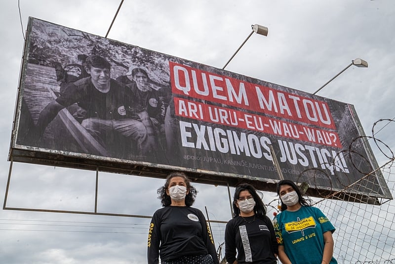 Dia do Índio: data é marcada por protesto; entidades pedem justiça ao índio Ari Uru-Eu-Wau-Wau - News Rondônia