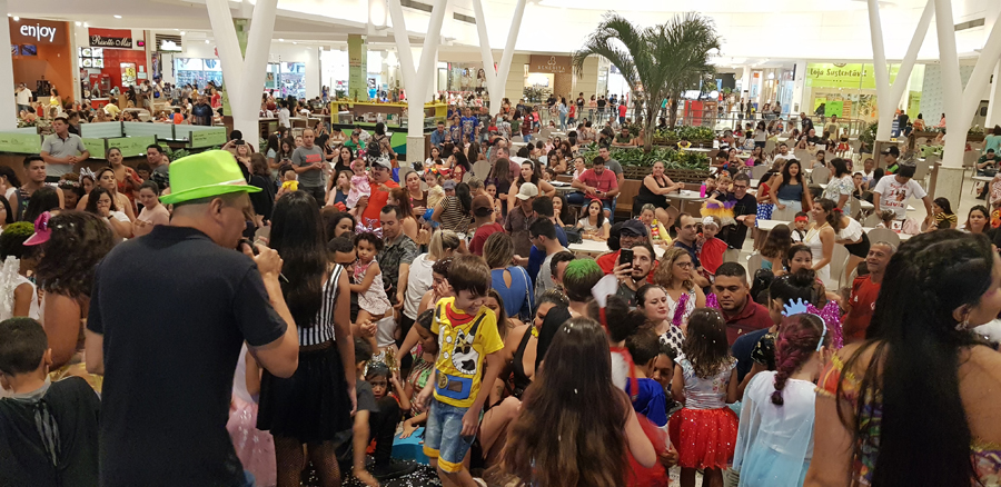 BANDA DO VAI QUEM QUER KIDS É SUCESSO NO PORTO VELHO SHOPPING - News Rondônia