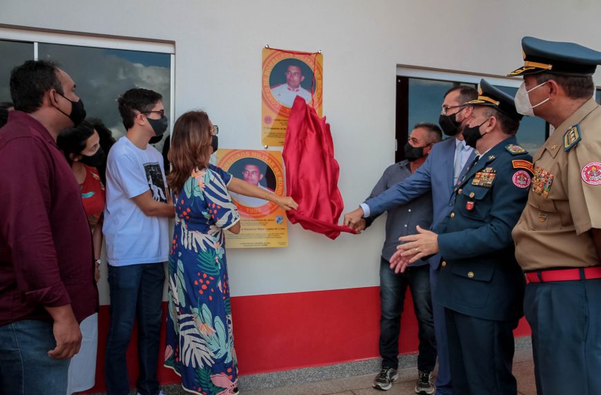 Descerramento de placa oficializa homenagem a capitão pioneiro do Corpo de Bombeiros Militar - News Rondônia