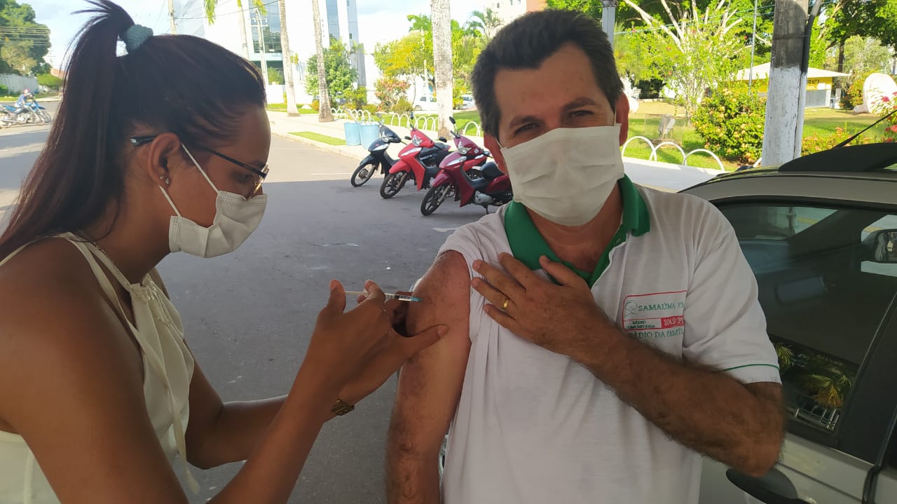 Vereador Dr. Paulo comemora vacinação para profissionais da imprensa de Cacoal - News Rondônia