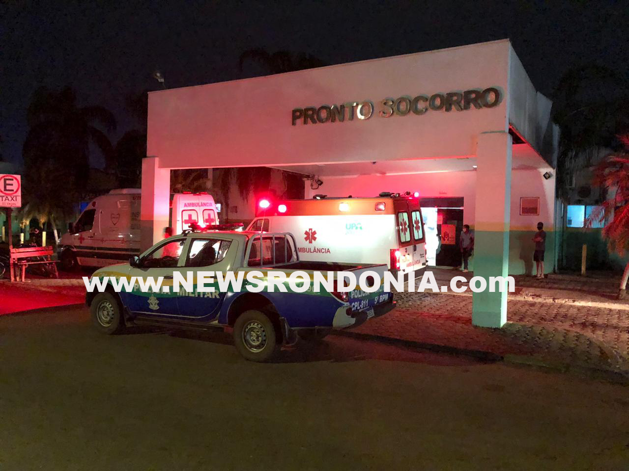Motorista é baleado após atacar policial militar com golpe de facão na mão na capital - Vídeo - News Rondônia
