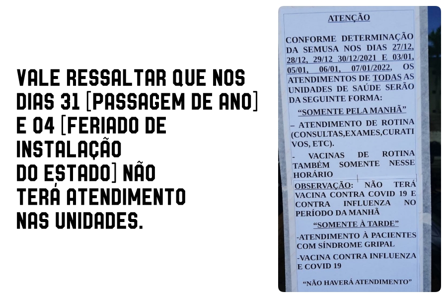 Semusa: pacientes com sintomas gripais deverão procurar as UBS em Porto Velho somente pela tarde; medida é para desafogar sistema de saúde - News Rondônia