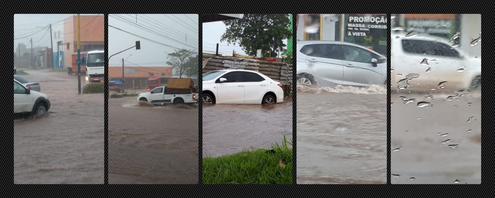 EM MINUTOS: População registra chuva e alagação - vídeo - News Rondônia