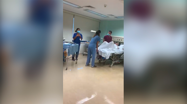 Vídeo mostra mulher atingida por megaexplosão durante trabalho de parto em Beirute - News Rondônia